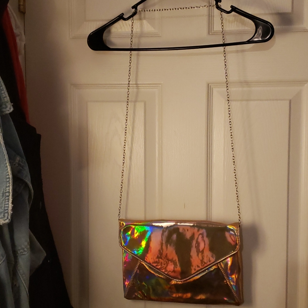 Polyurethane Crossbody/Clutch - Picture 5 of 8
